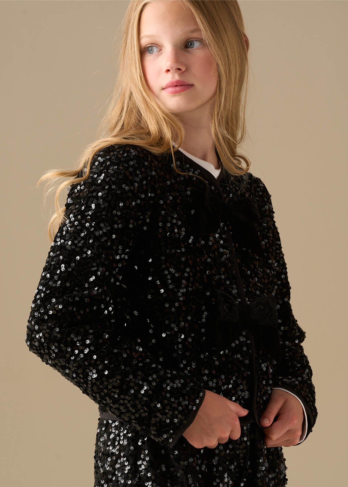 Maisie Velvet Sequin Jacket