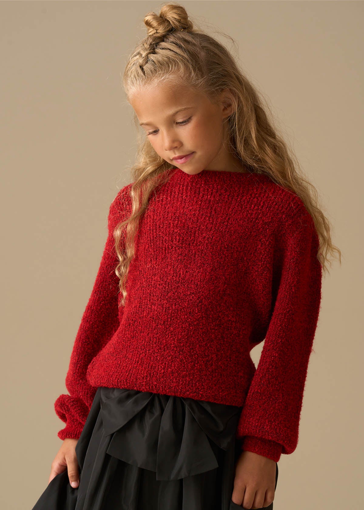 Alexis Bow Back Boucle Jumper