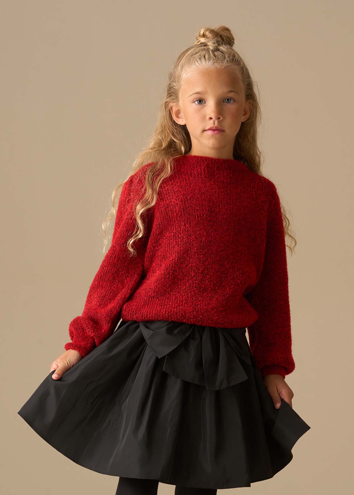Alexis Bow Back Boucle Jumper