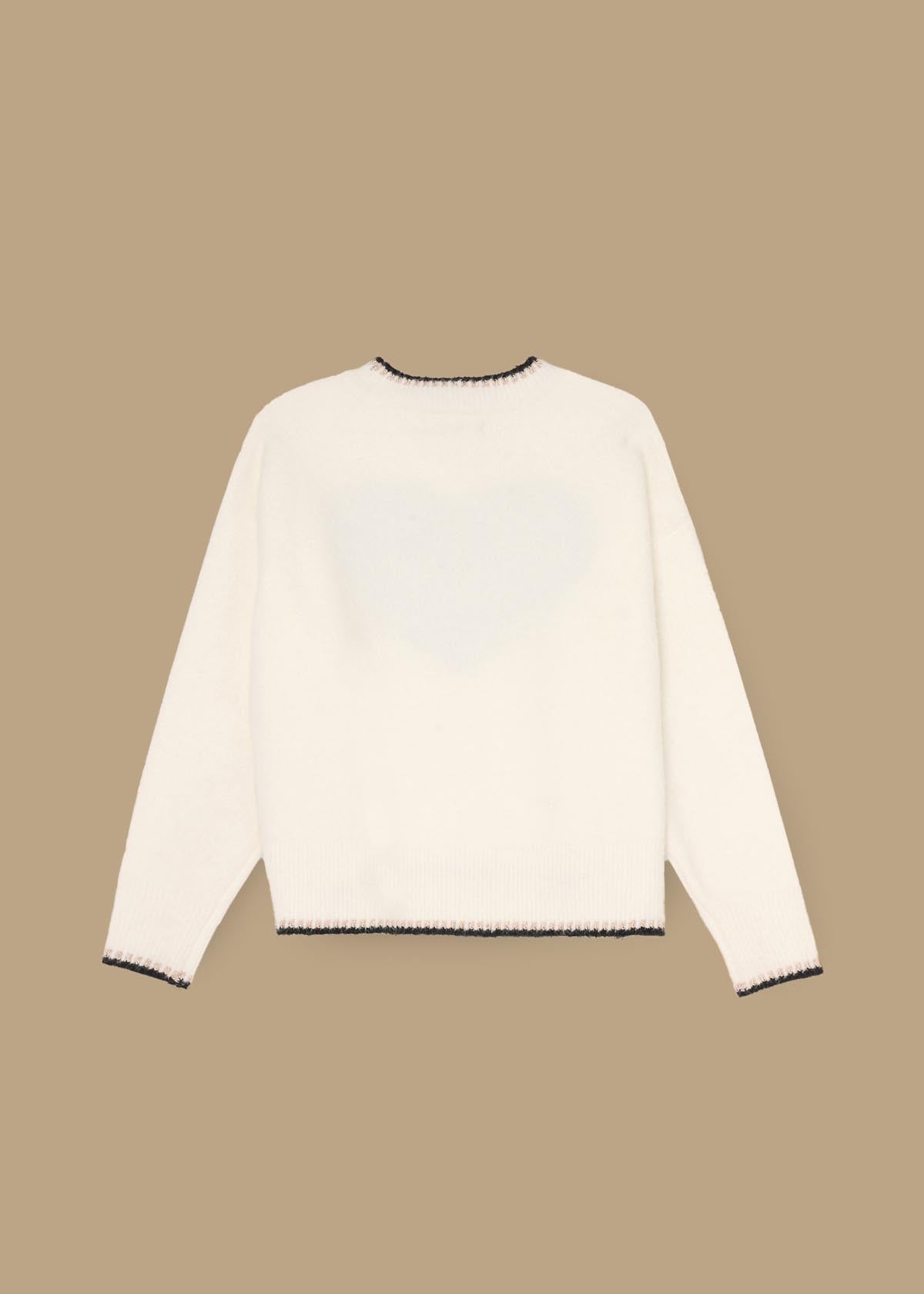 Callie Amour Heart Jumper