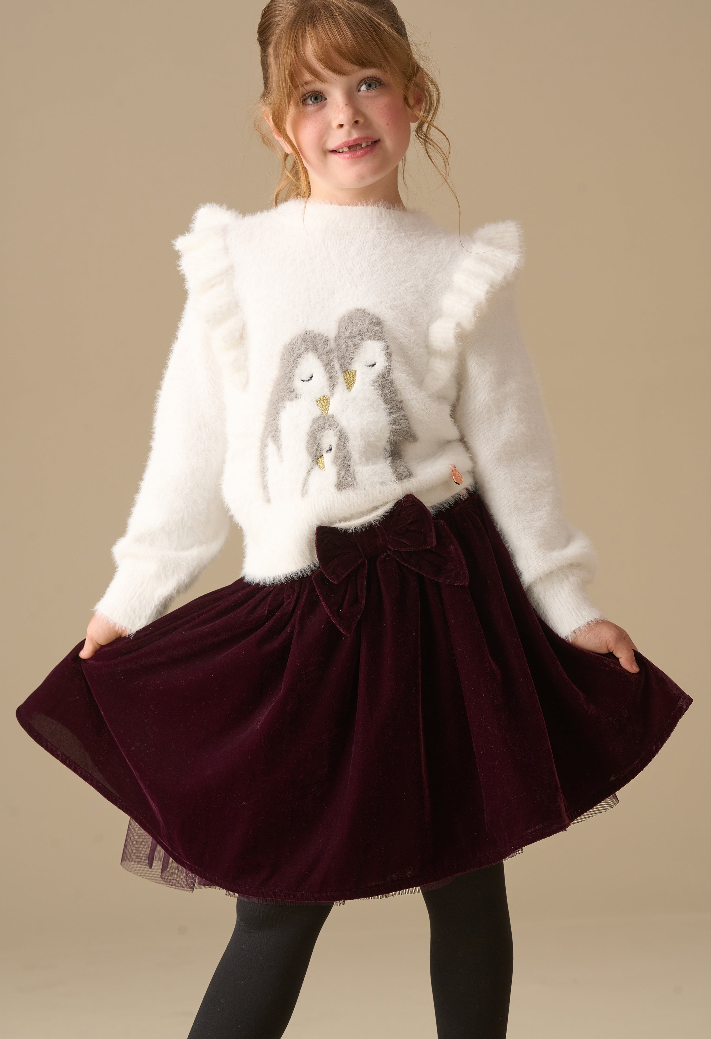 Darla Penguin Jumper