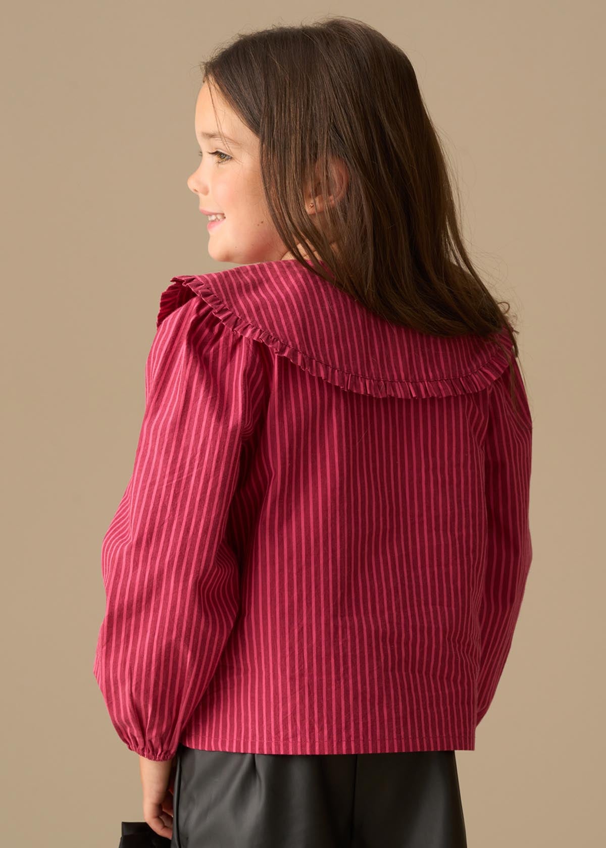 Maggie Frill Collar Shirt