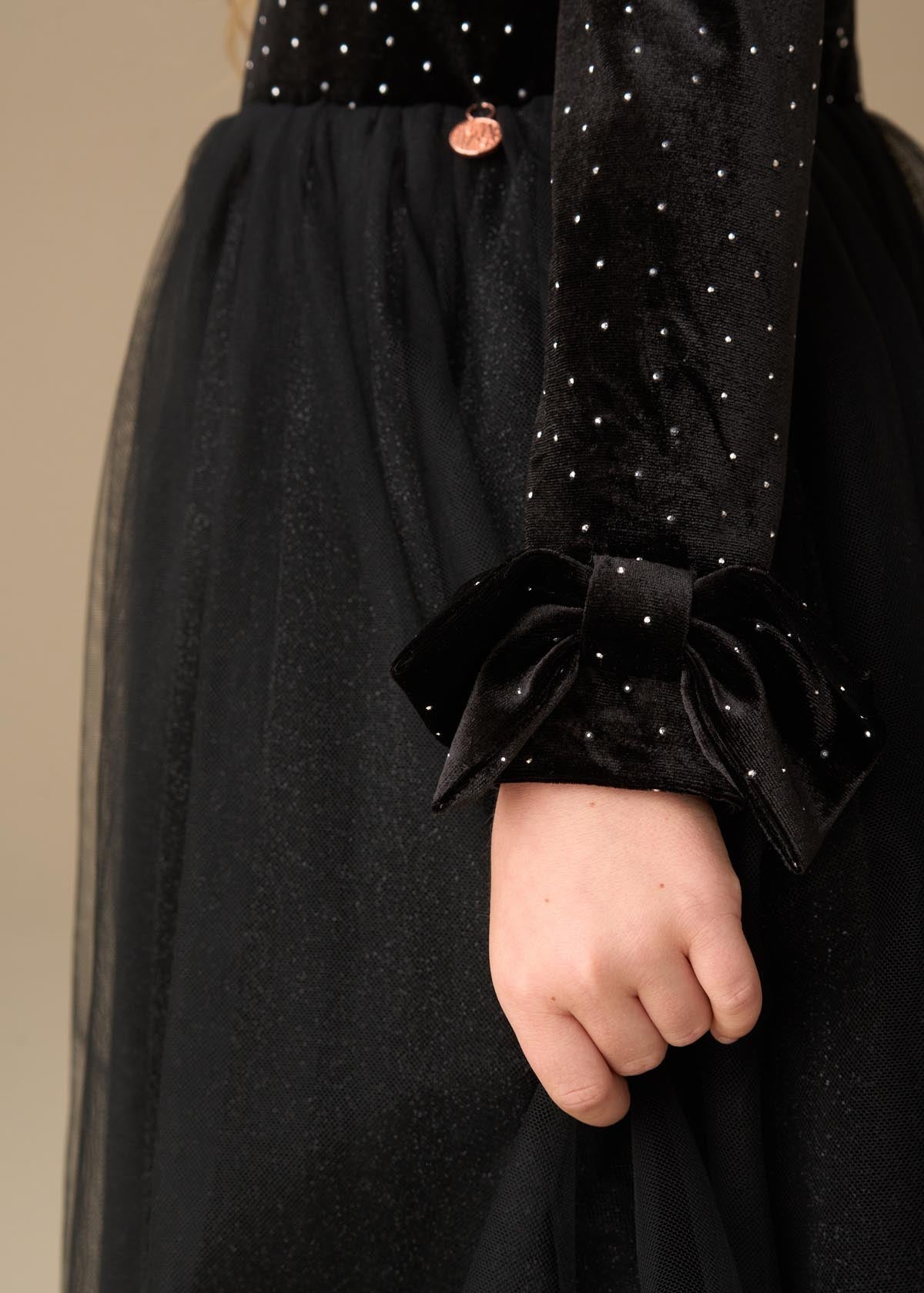 Elsie Velvet Tulle Dress