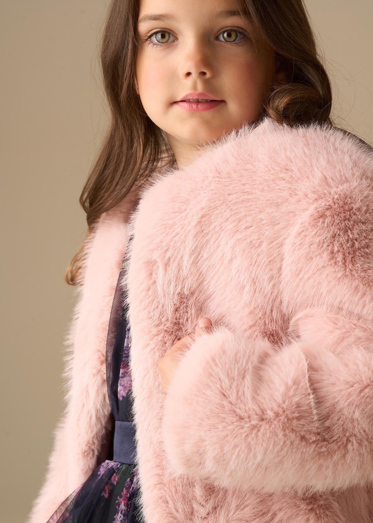 Angel & Rocket Girls Solid Pink Cotton Jackets