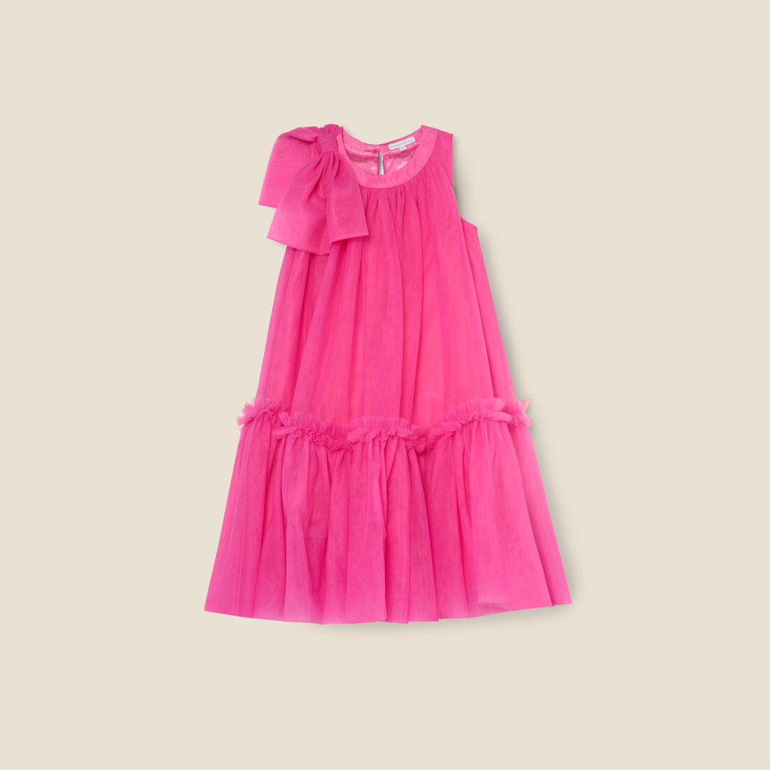 Talullah Bow Shoulder Tulle Dress
