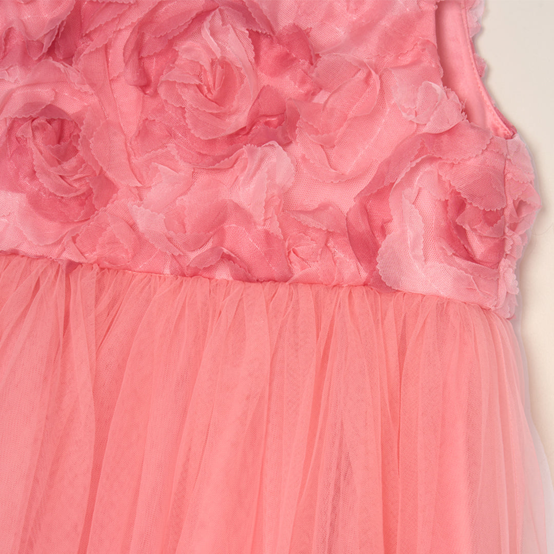 Rosie Embellished Flower Dress