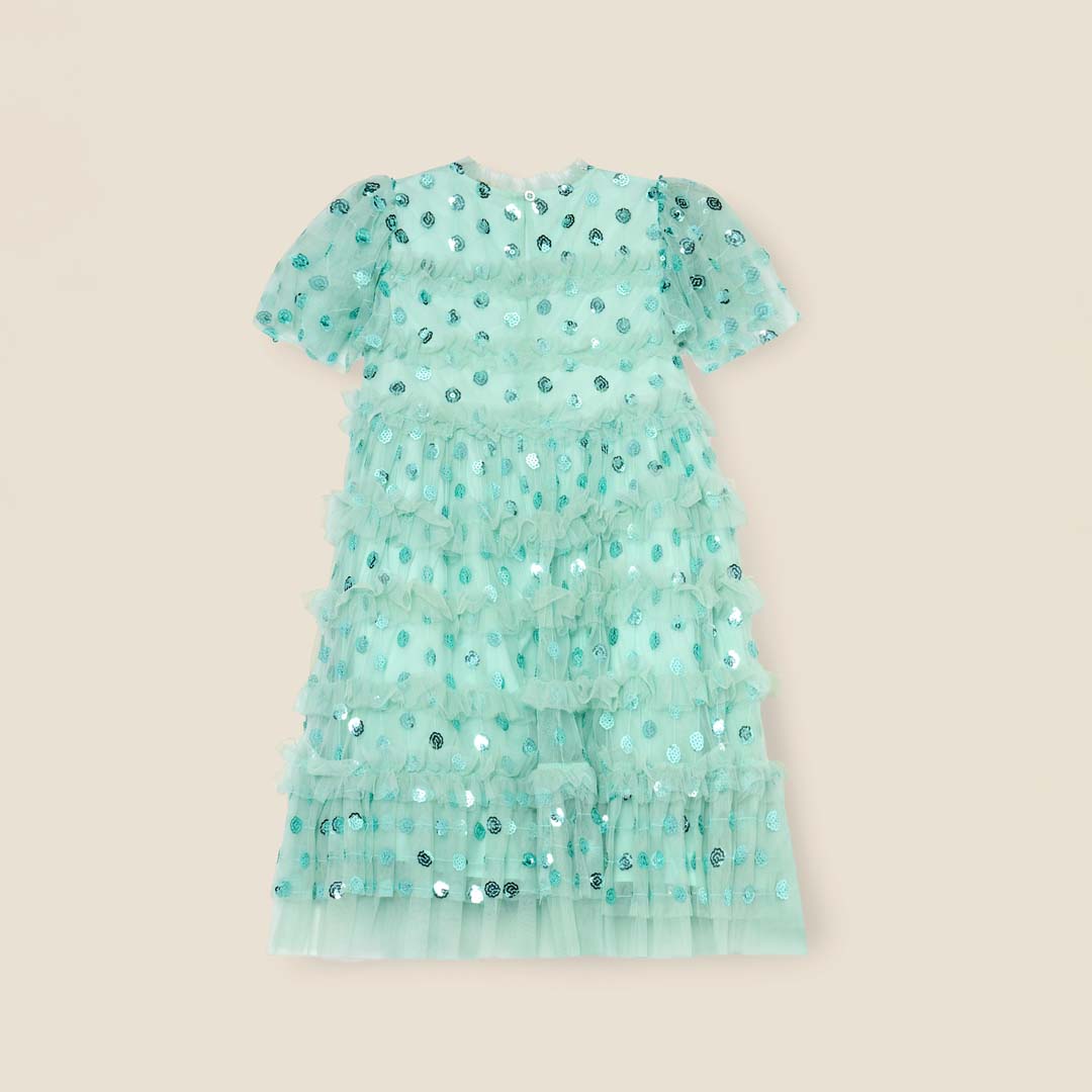 Bea Mesh Frill Dress