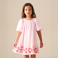 Ciara Corsage Swing Dress