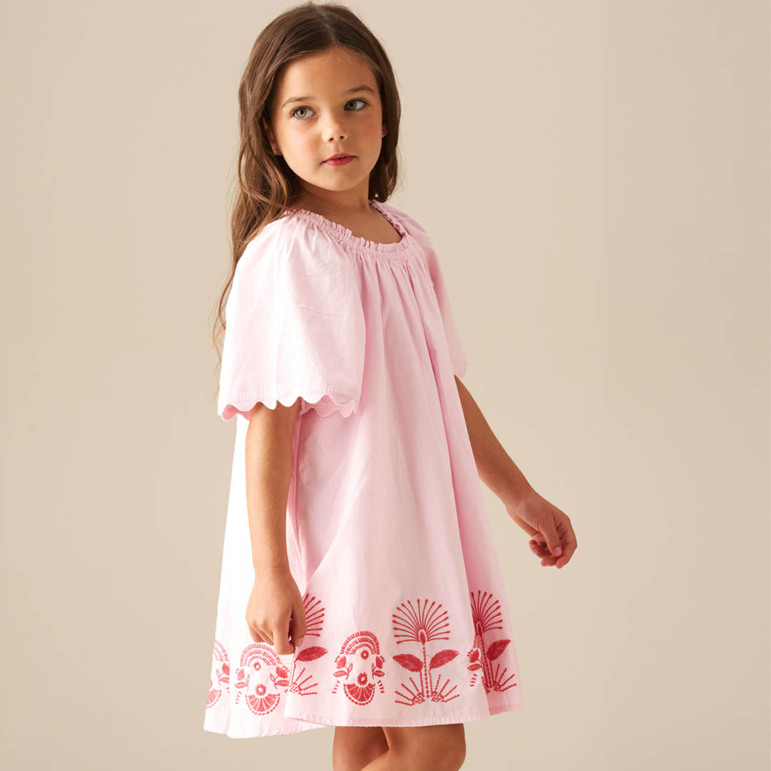 Ciara Corsage Swing Dress