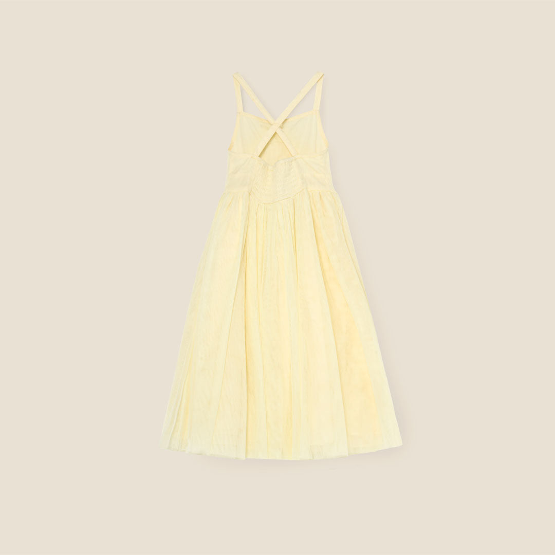 Lily Corsage Mesh Dress