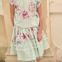 Nina Ruffle Hem Skirt