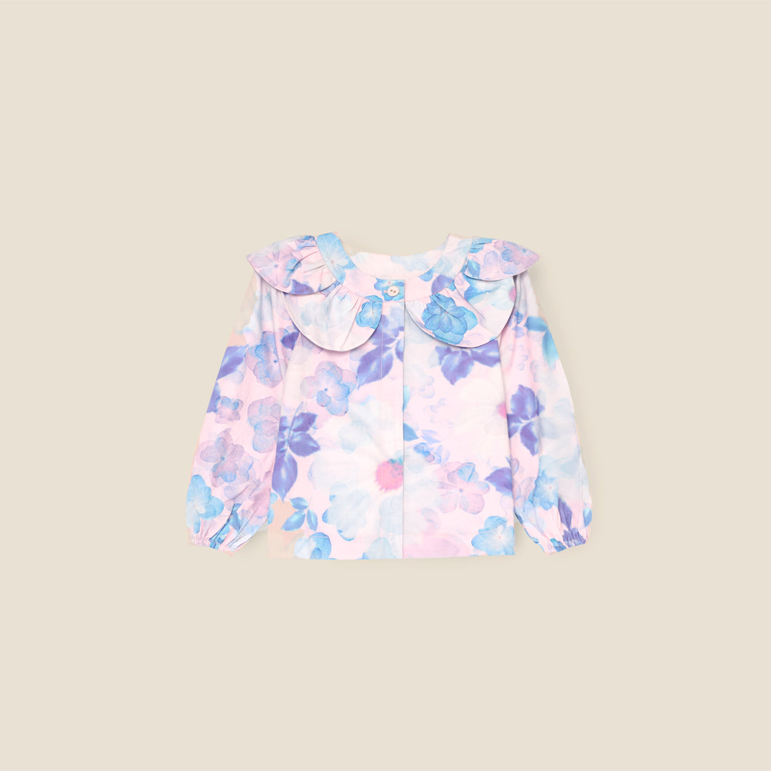 Celia Petal Collar Top