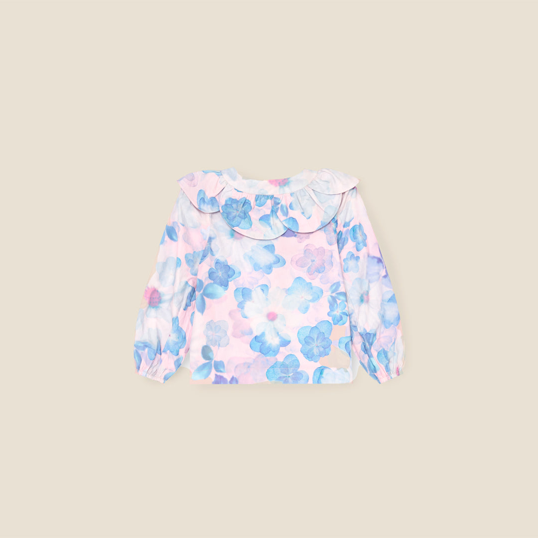 Celia Petal Collar Top
