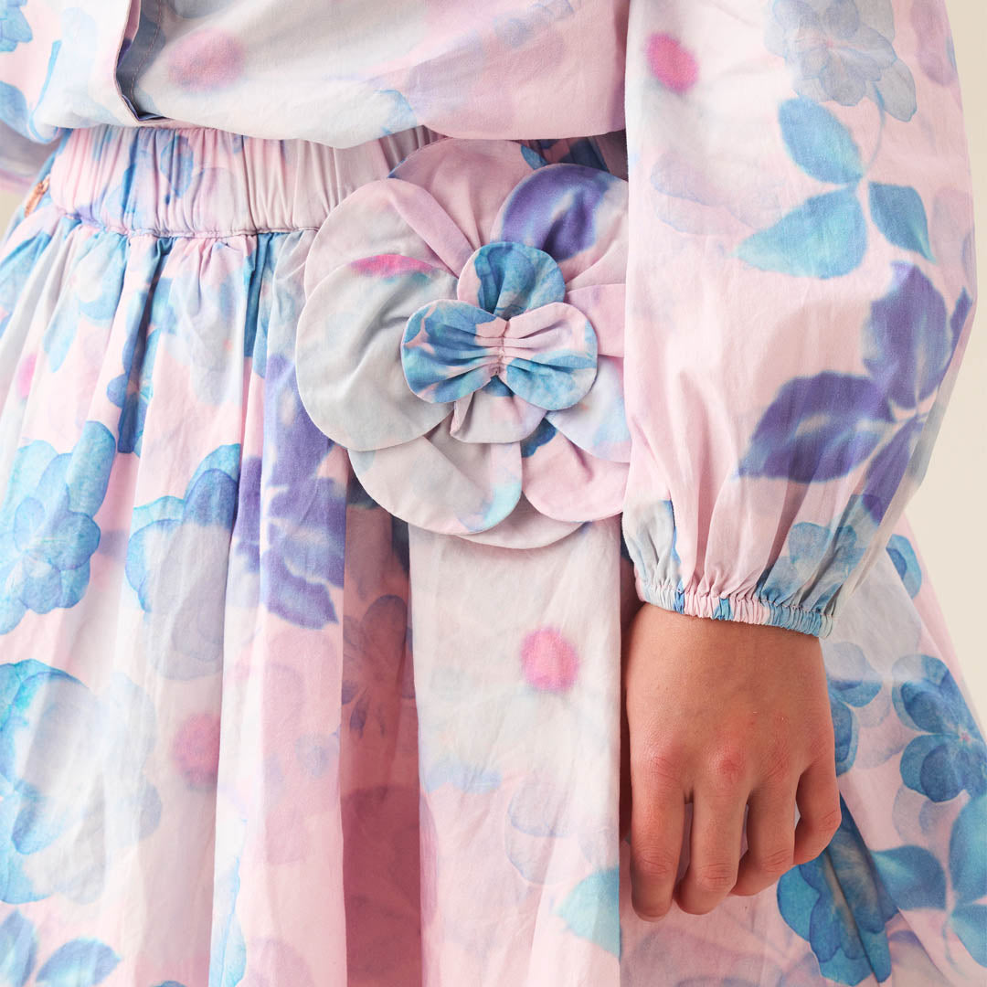 Celia Floral Corsage Skirt
