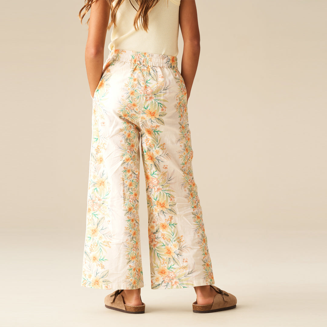 Primrose Floral Print Tie Waist Trousers