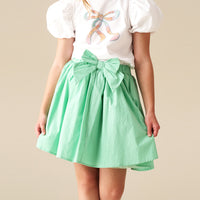 Roxie Bow Waist Skirt