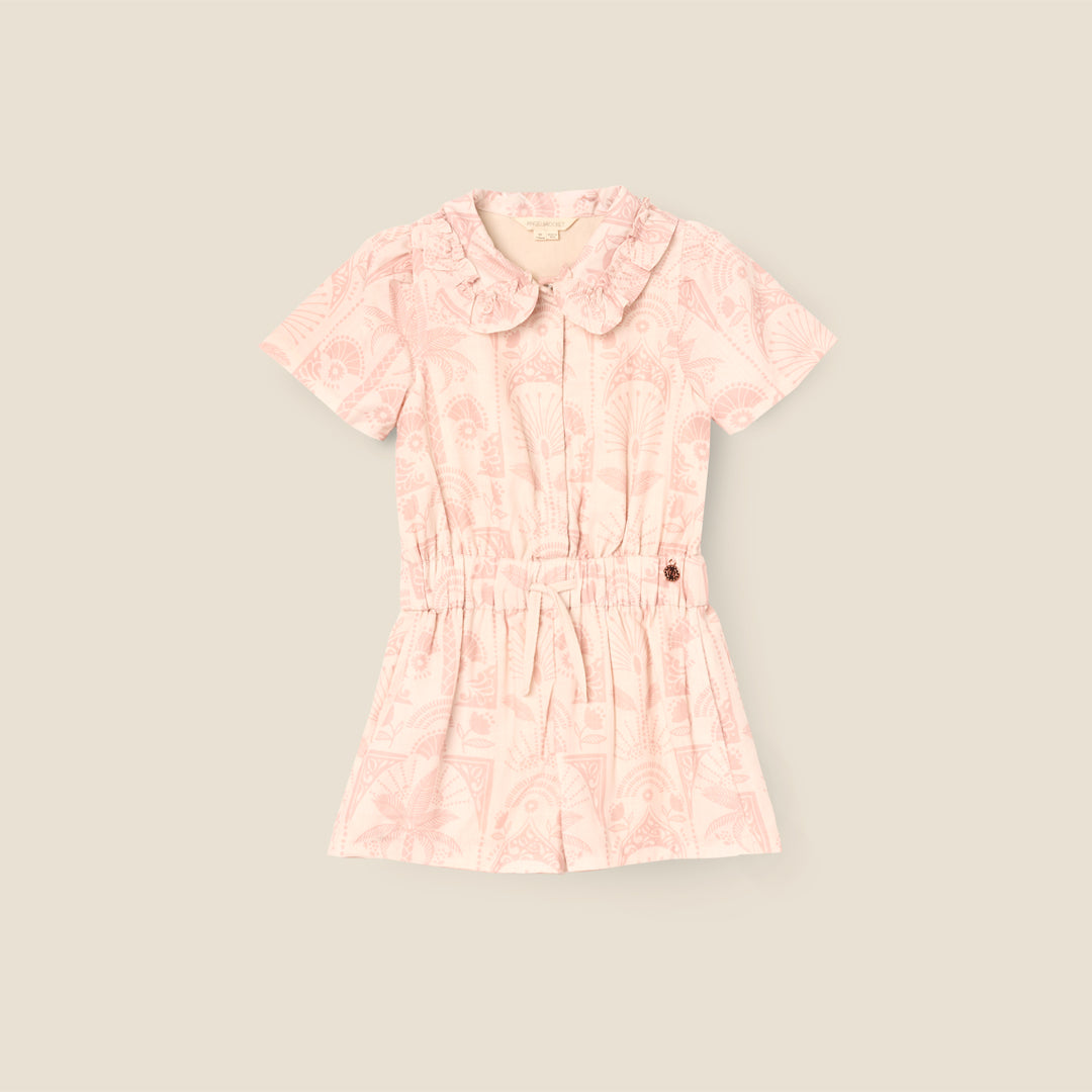 Abby Linen Tie Waist Jumpsuit