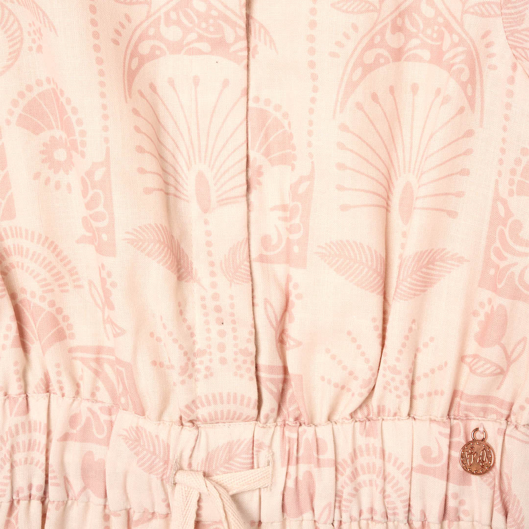 Abby Linen Tie Waist Jumpsuit