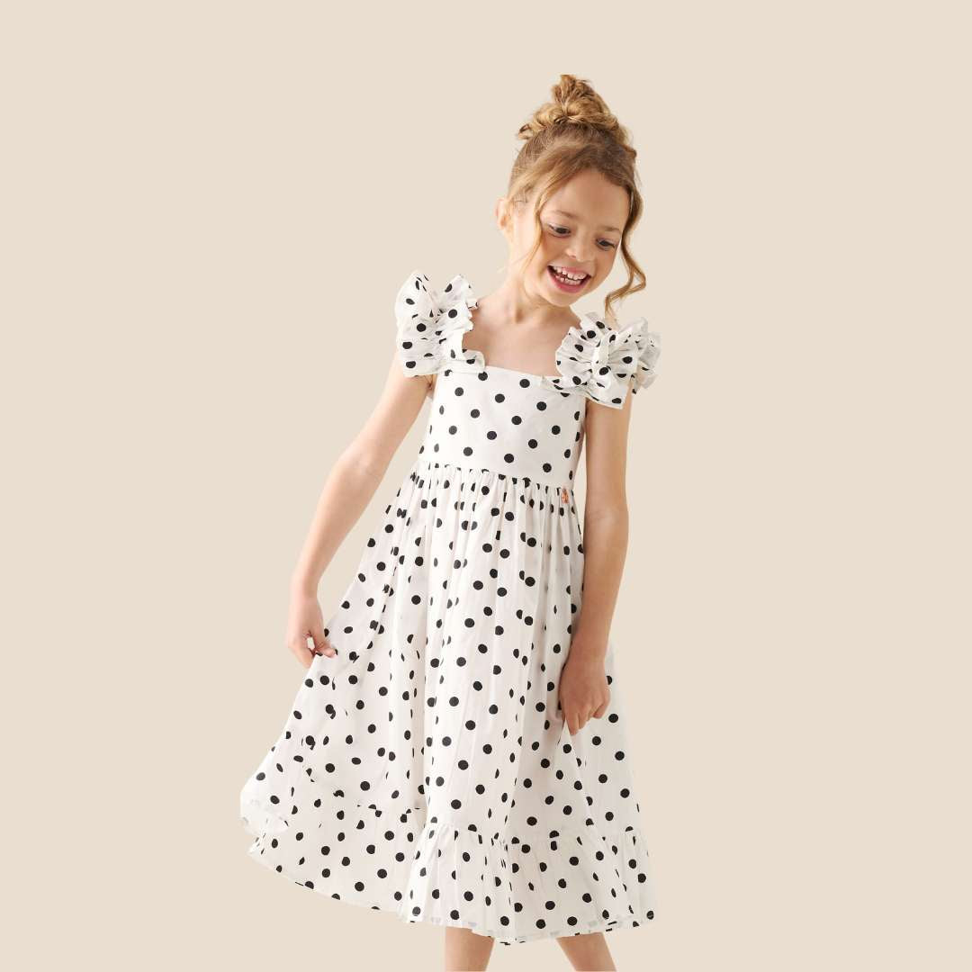 Amber Polka Dot Dress