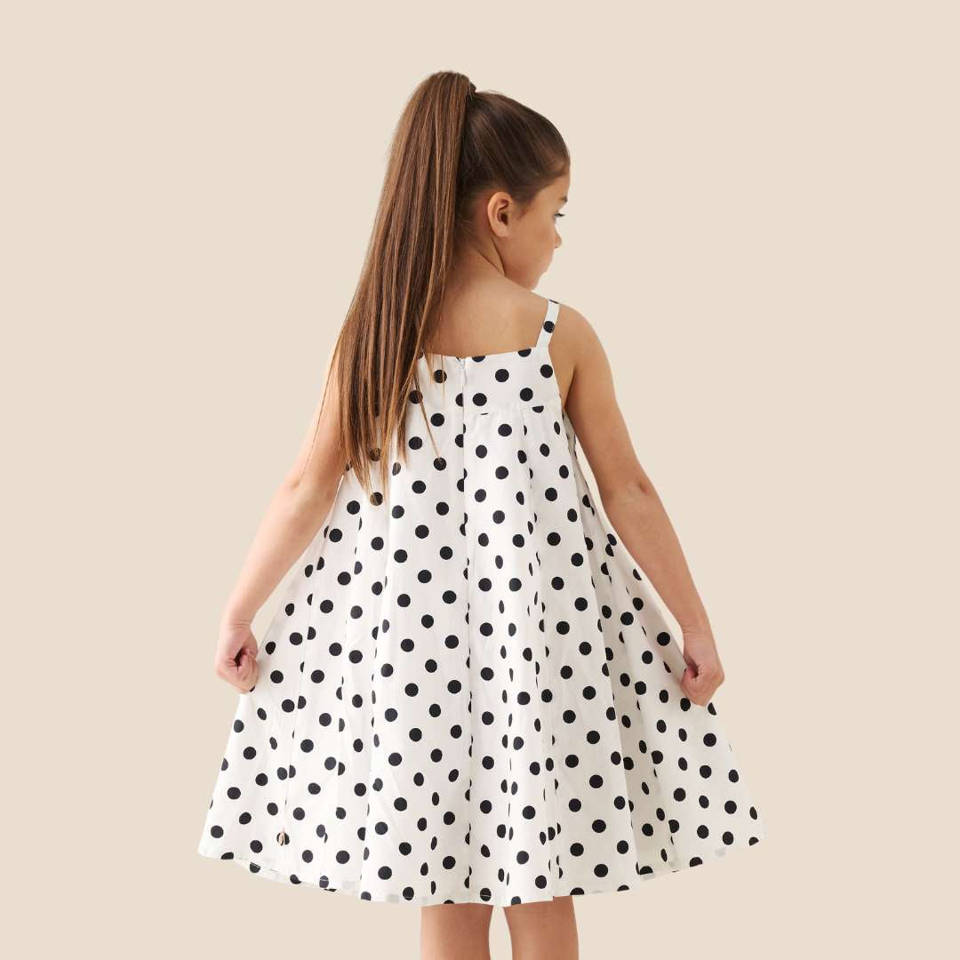 Libby Polka Dot Bow Dress