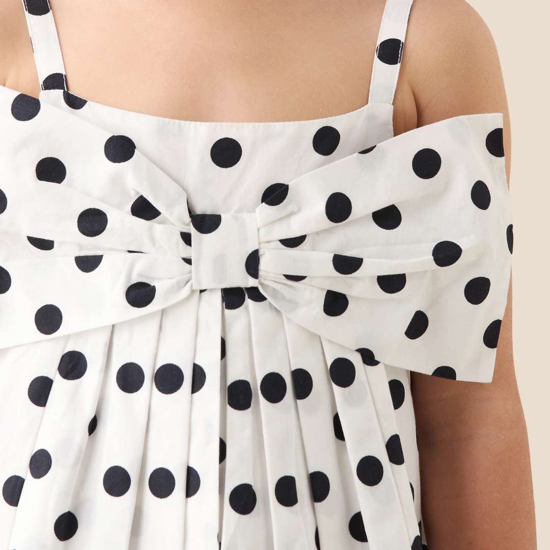 Libby Polka Dot Bow Dress