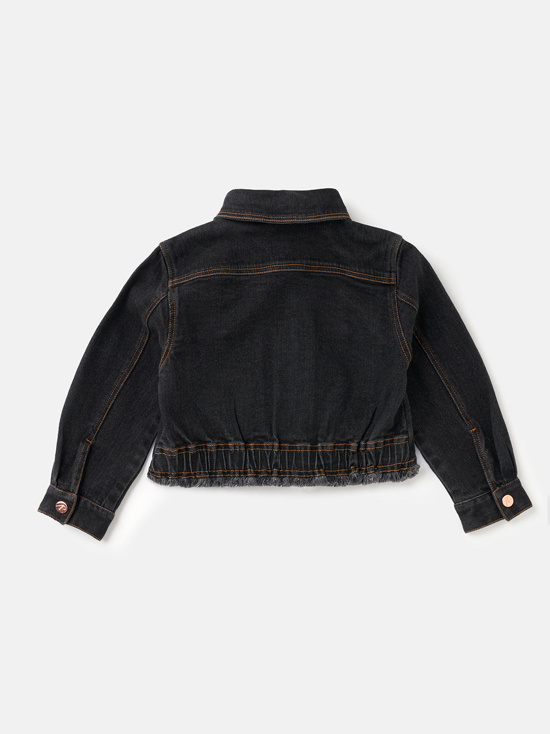 Buy Mango Kids Girls Sustainable Pocket Detailing Denim Jacket - Jackets  for Girls 21639112 | Myntra