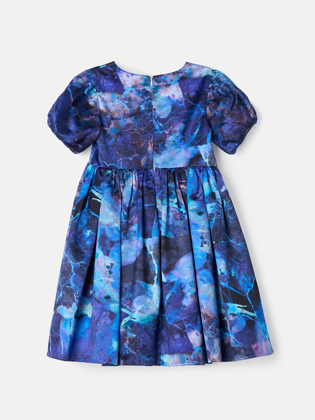 Lucia Blue Galaxy Print Dress