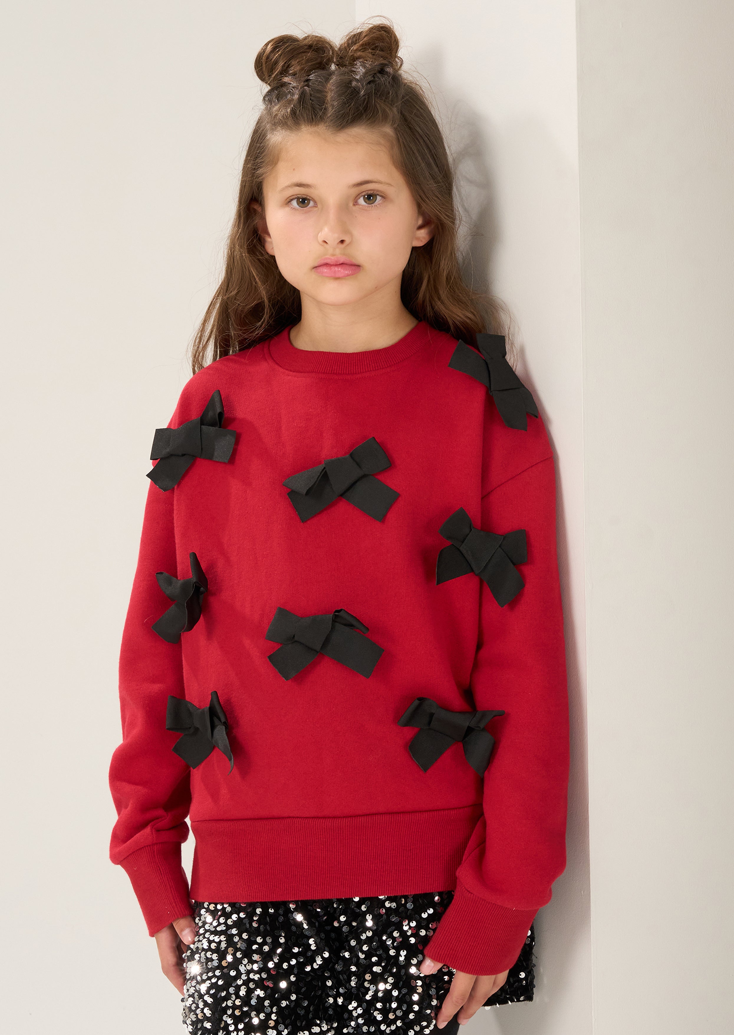 Riley Bow Sweatshirt