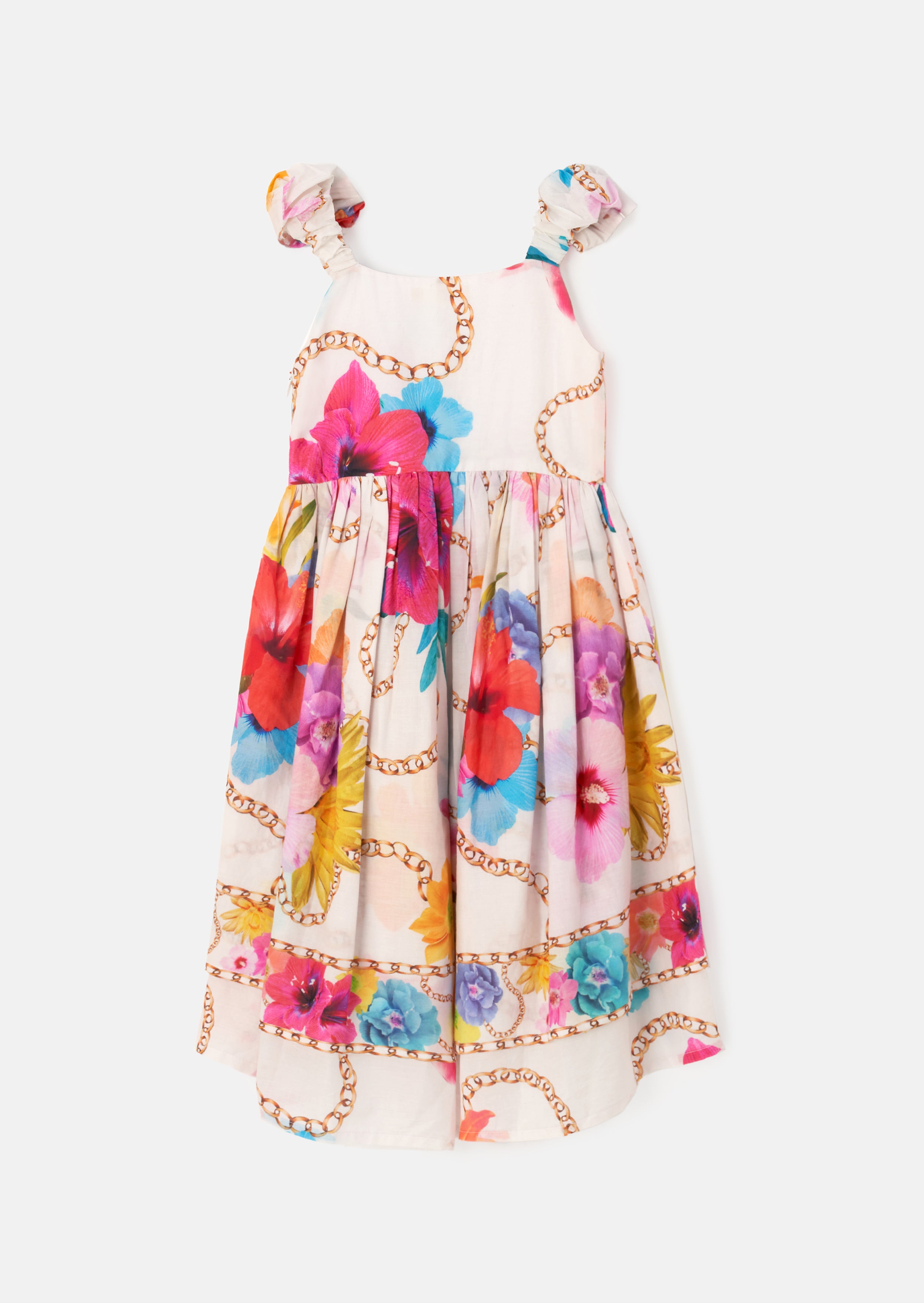 Katie Multi Tiered Print Dress