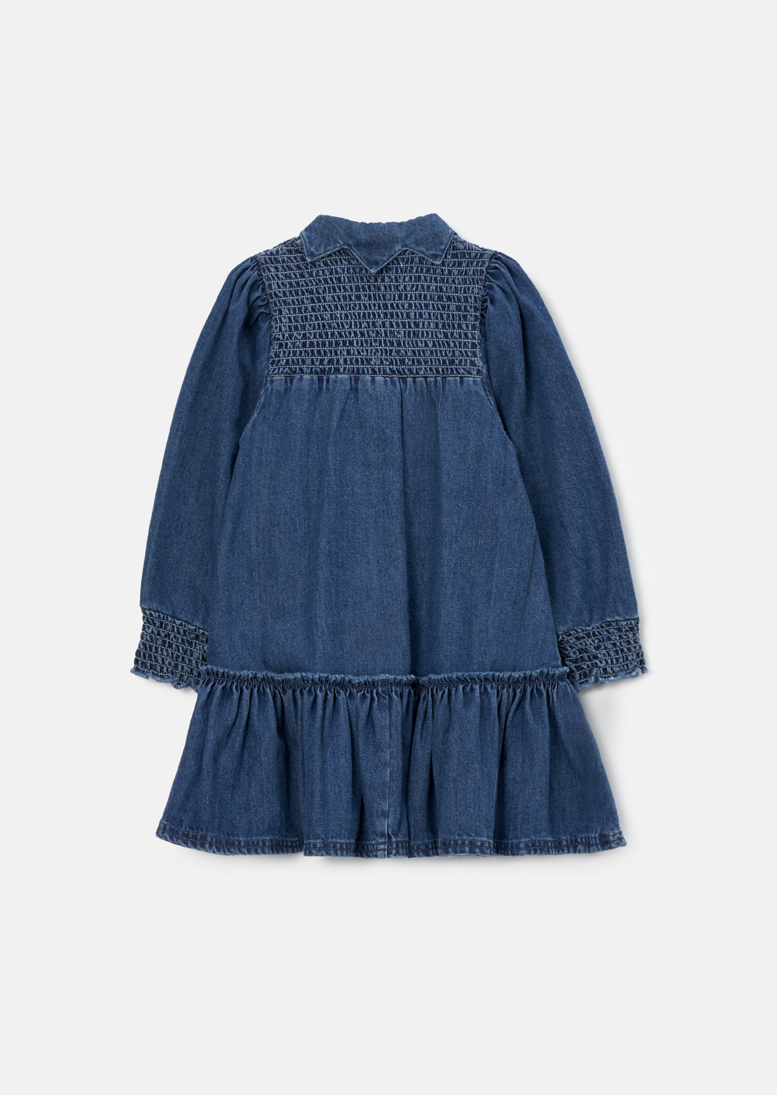 Rafferty Denim Star Collar Dress