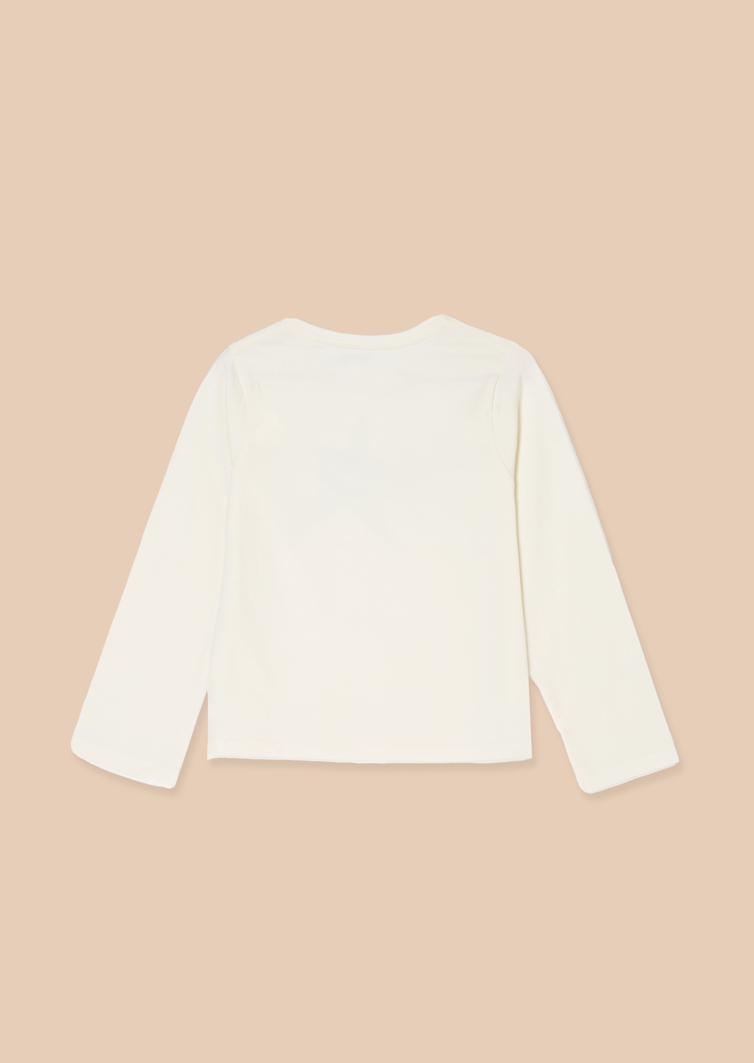 Erin Ivory Long Sleeve Star T