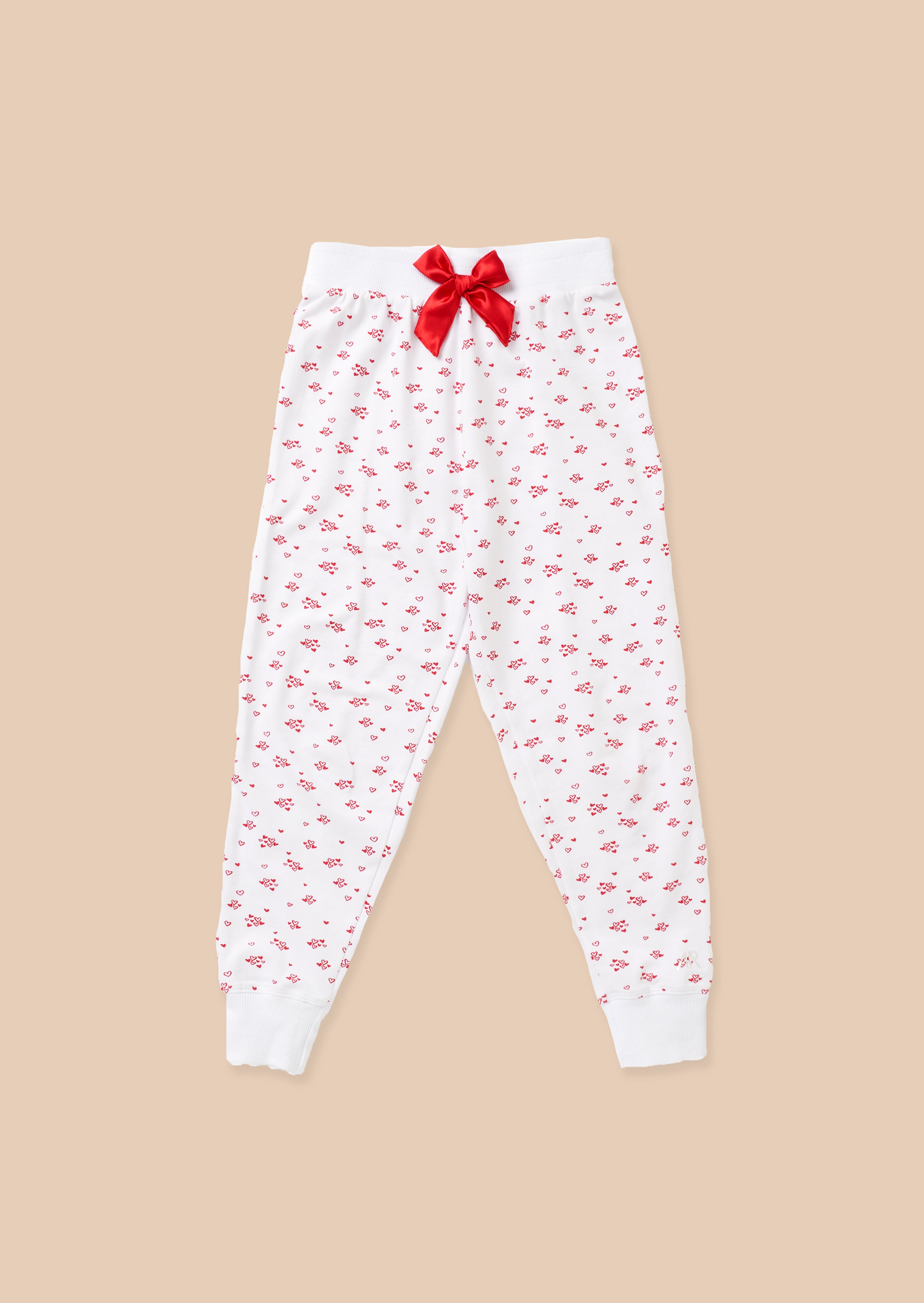 Alba Ecru Mini Heart PJs