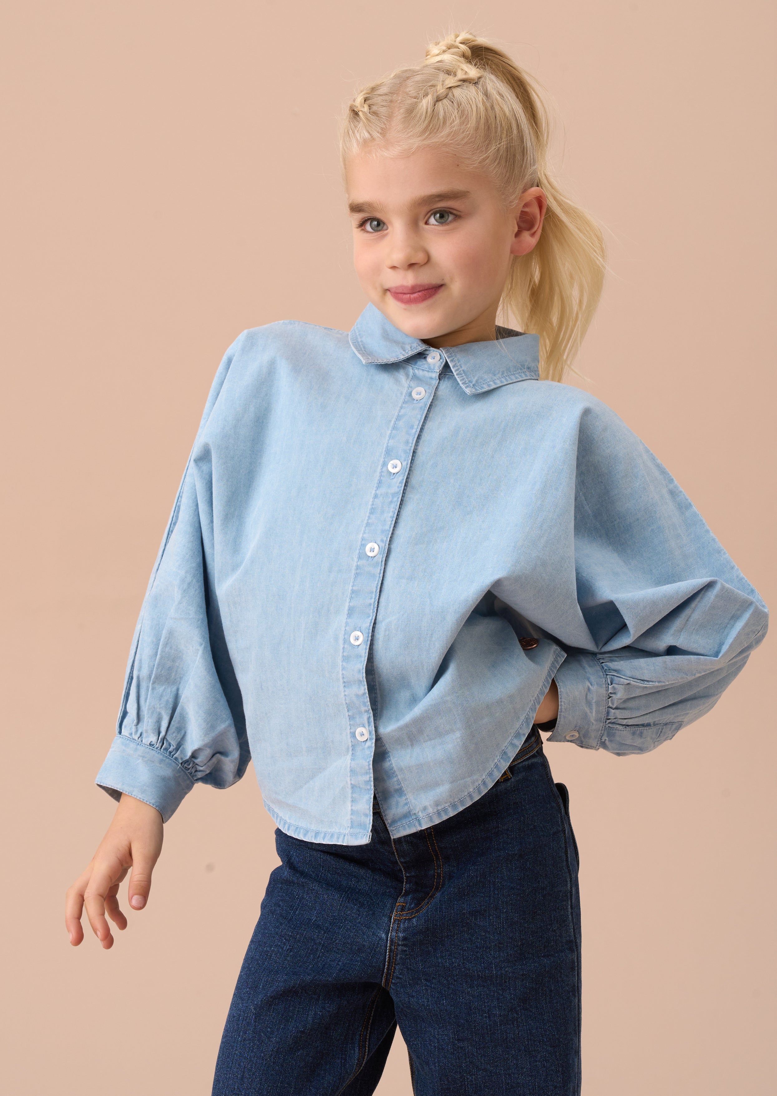 Stella Blue Denim Shirt