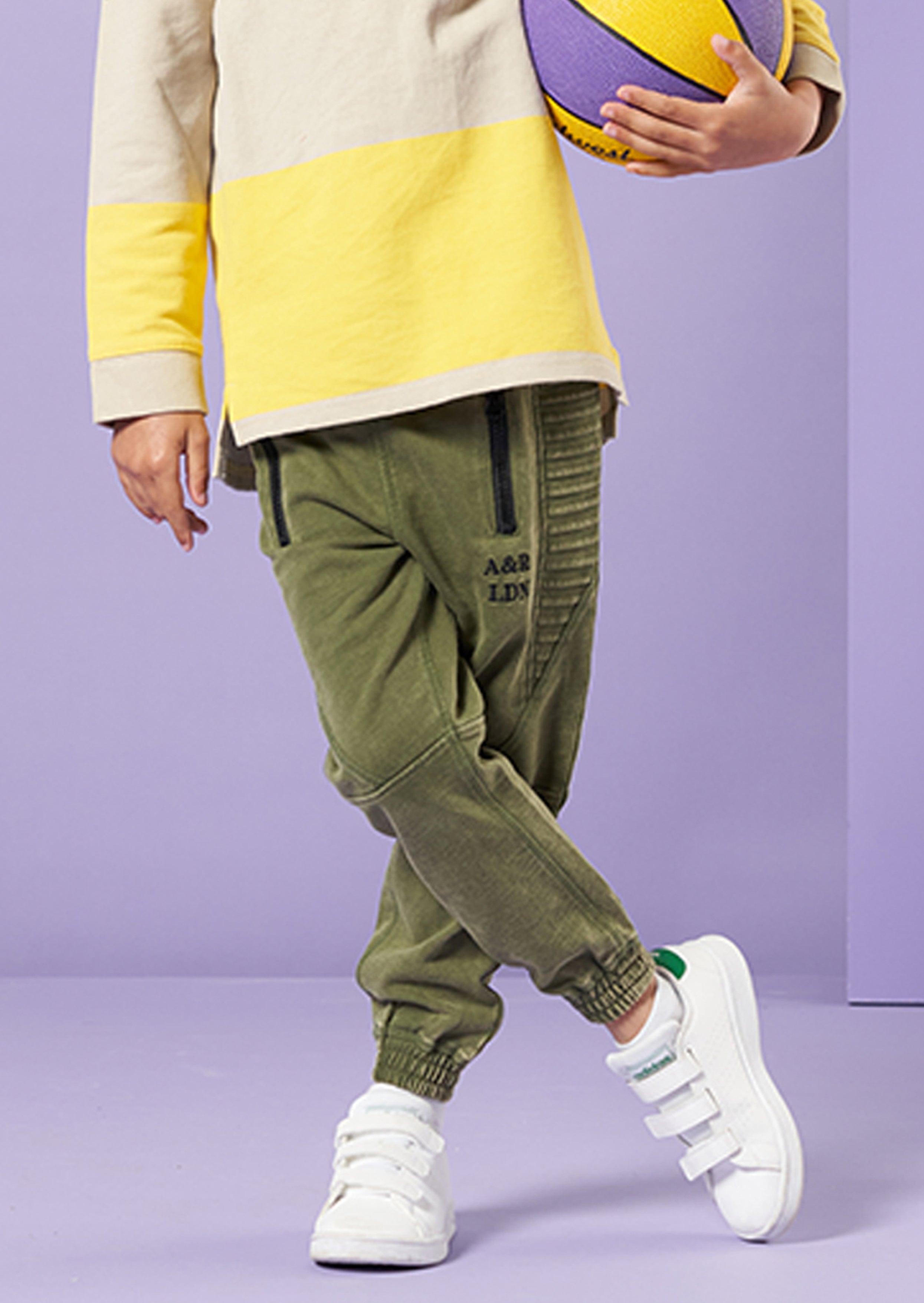 Rudi Acid Wash Jogger Green