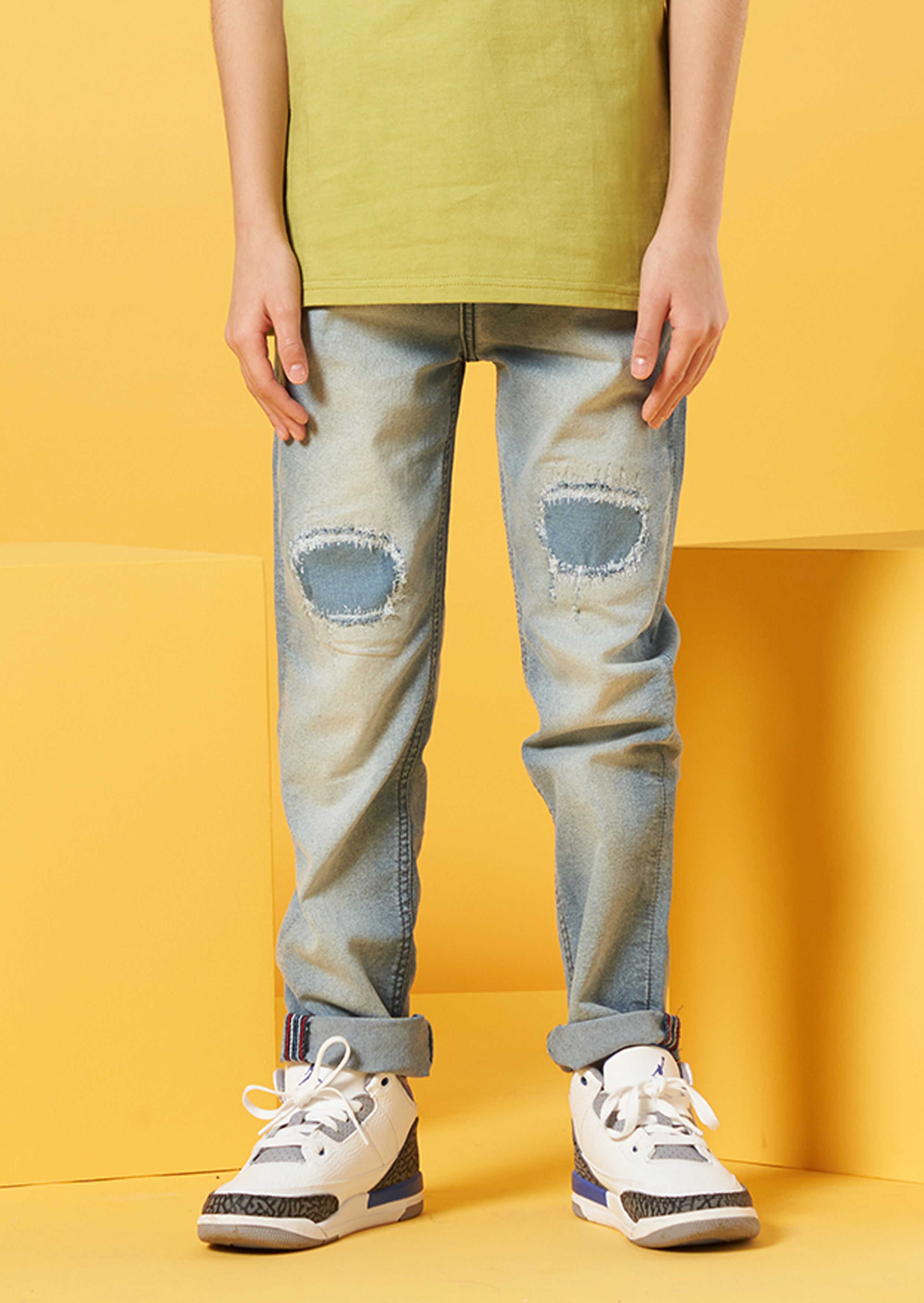 Boys Classic Blue Denim Jeans