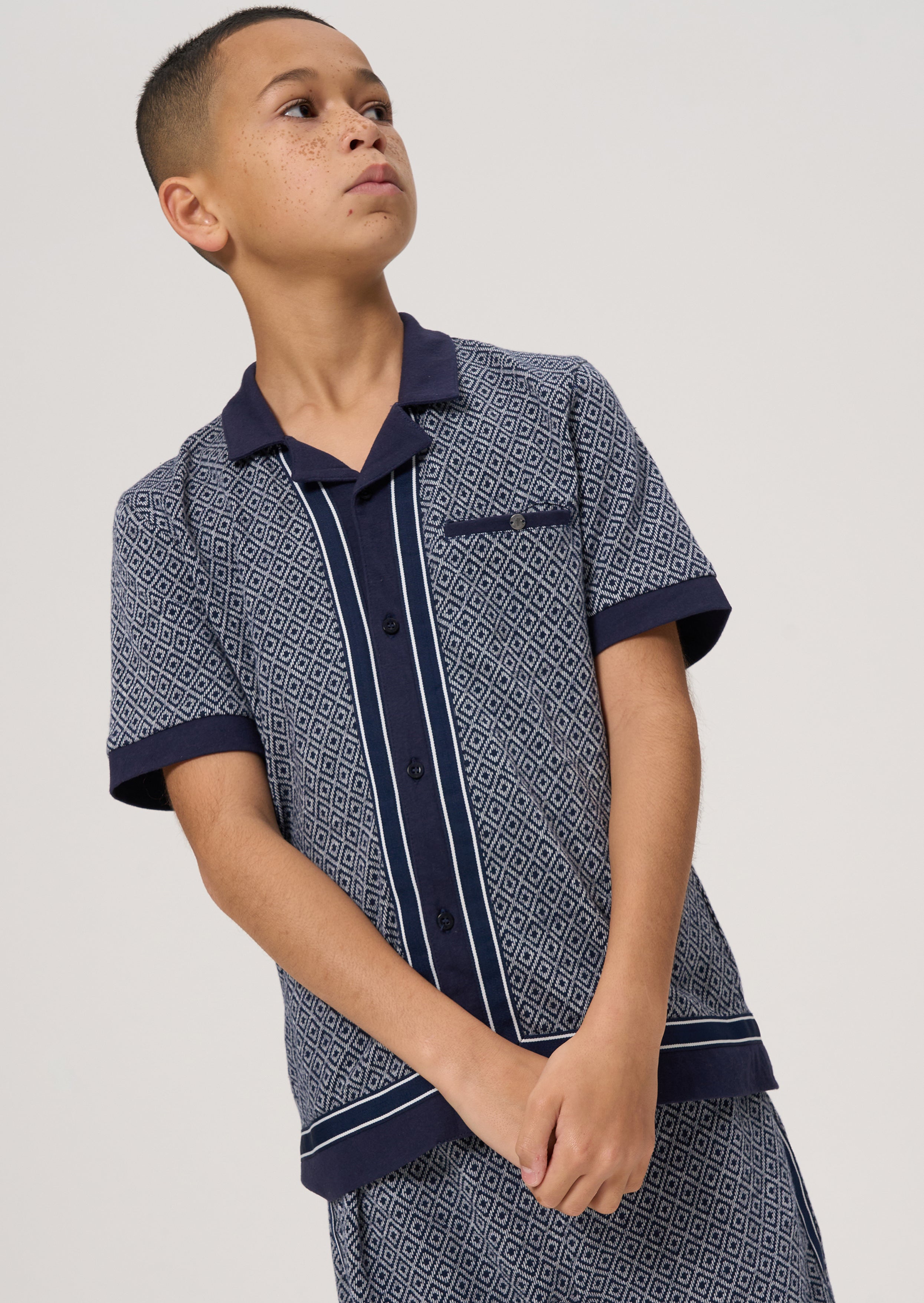 Vincent Smart Jacquard Polo