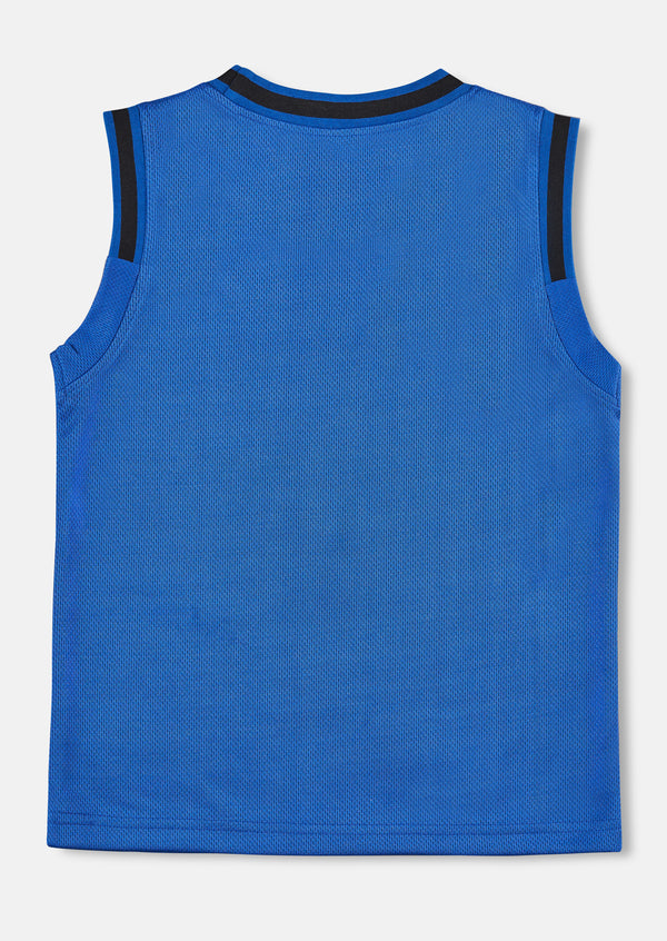 Baby Boy Blue Sporty Vest