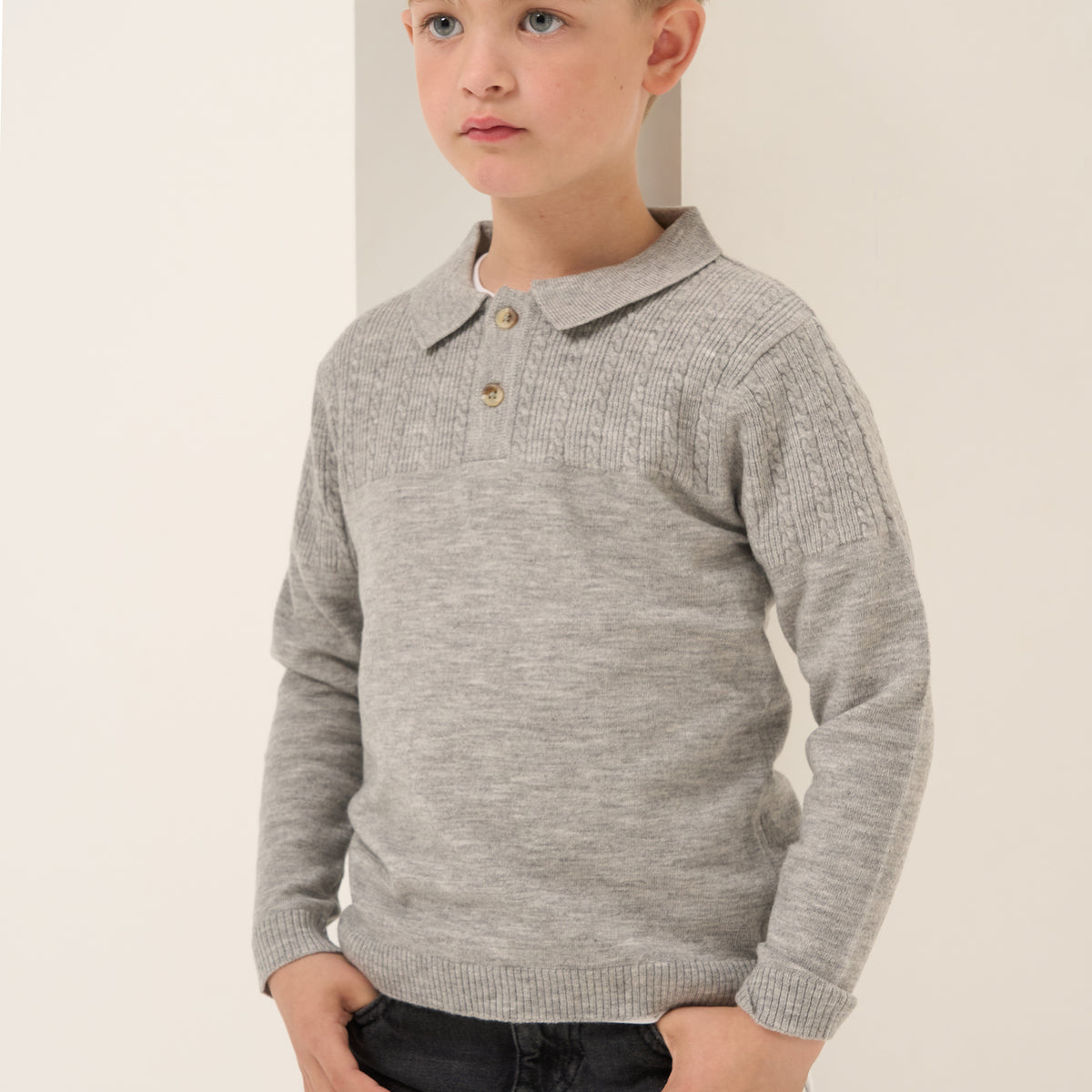 Boys deals grey sweater