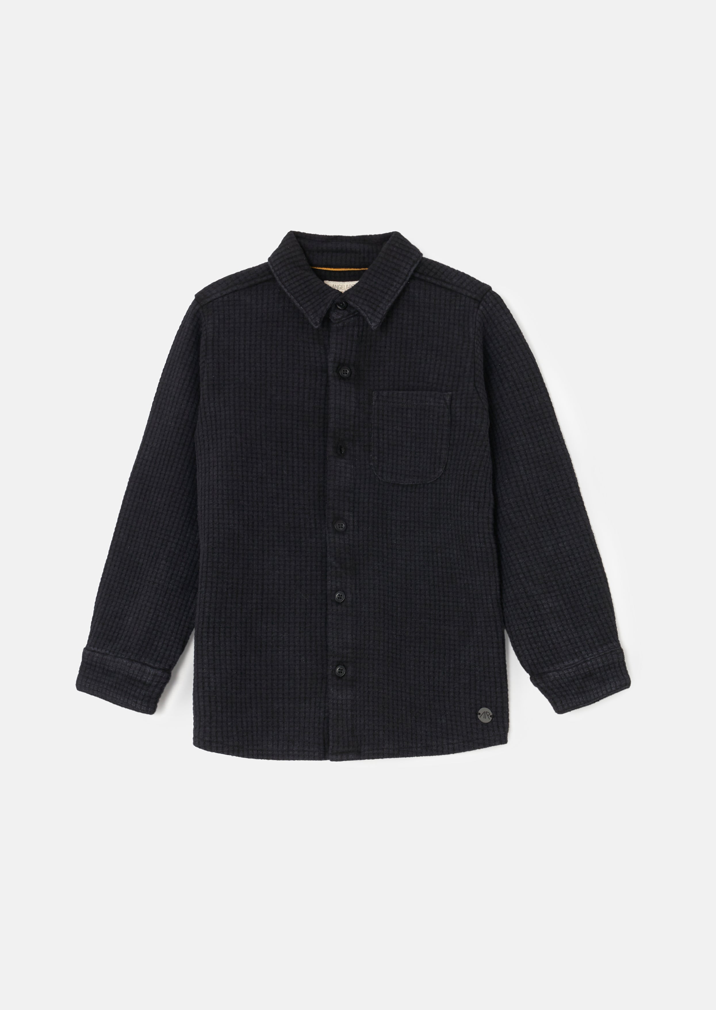 Colter Black Washed Textured Shirt