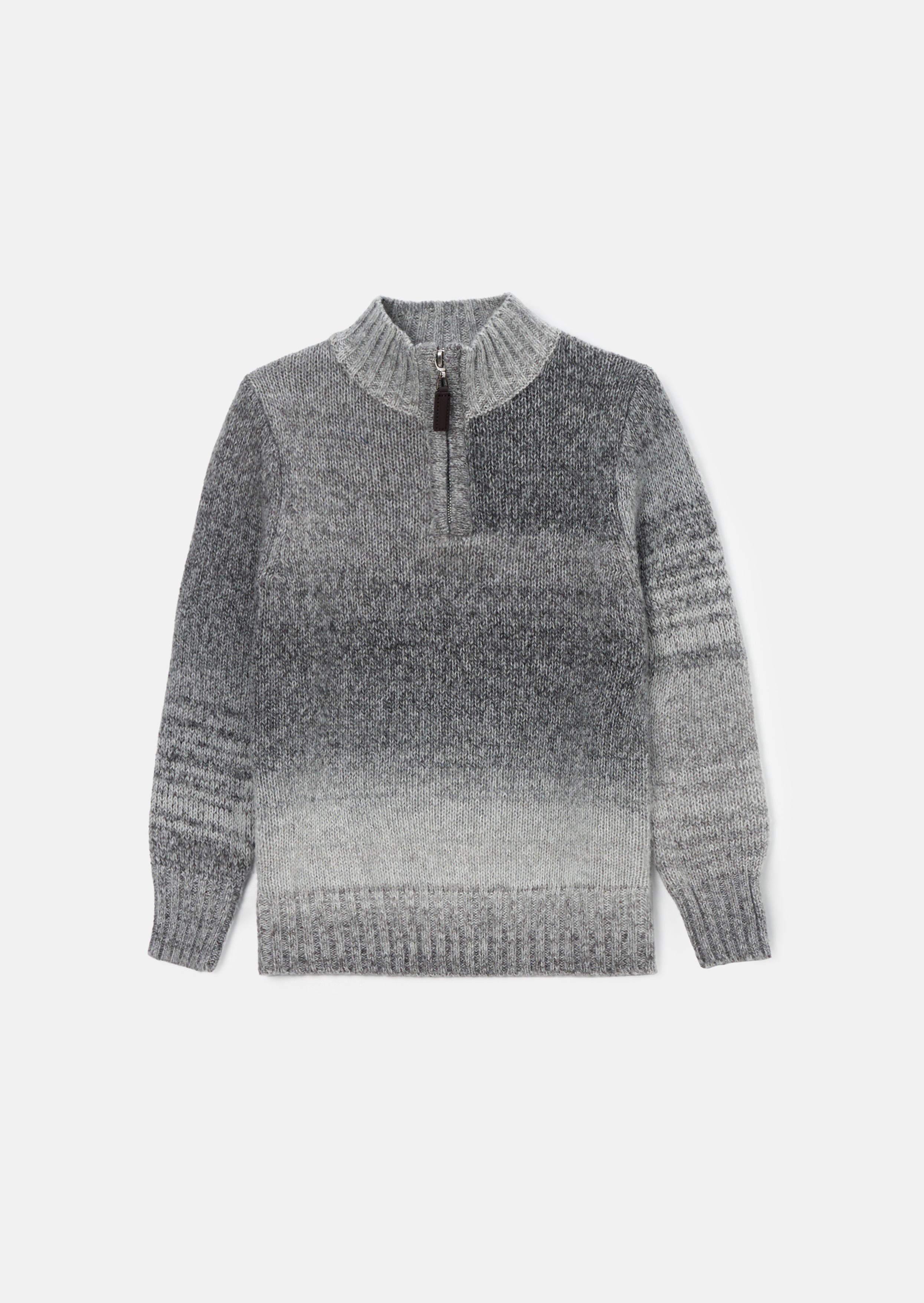 Connor Grey Ombre Funnel Neck