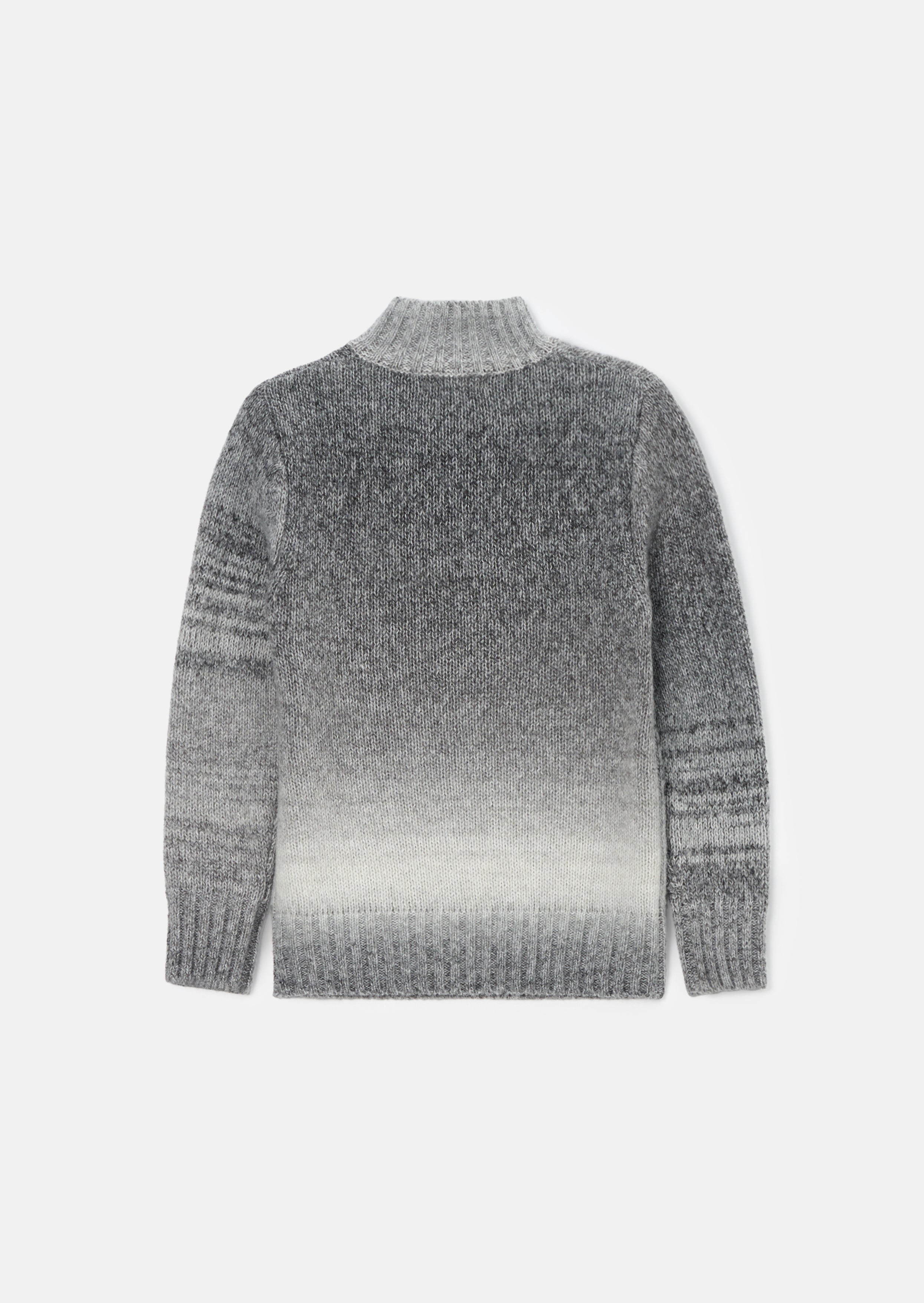 Connor Grey Ombre Funnel Neck