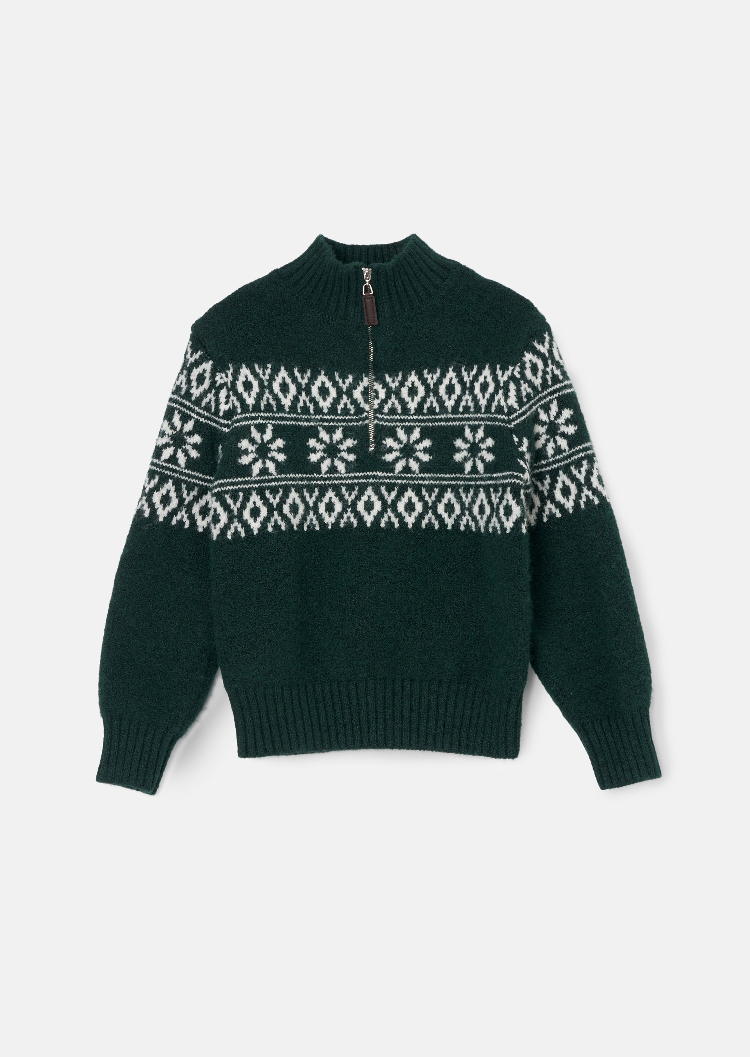 Conrin Green Fairisle Jumper