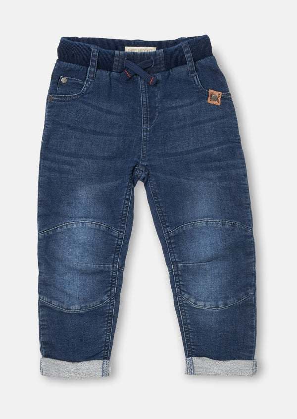 Boys Cotton Blue Denim Jeans