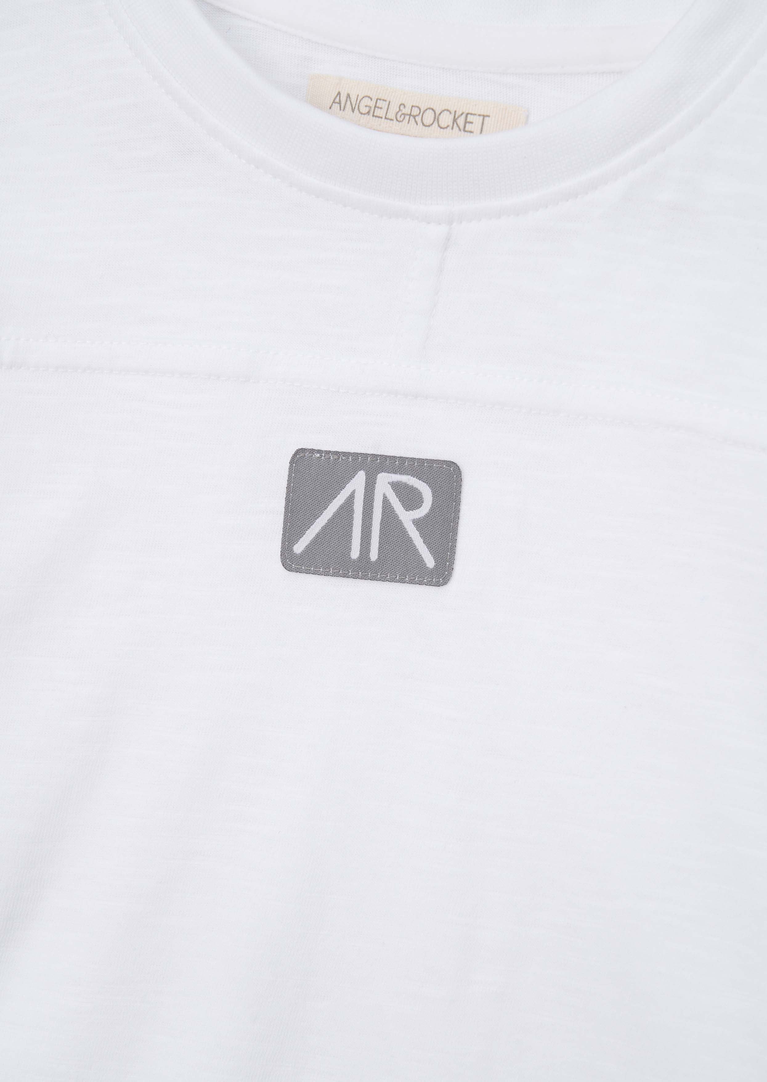 buy boy white panelled t shirt