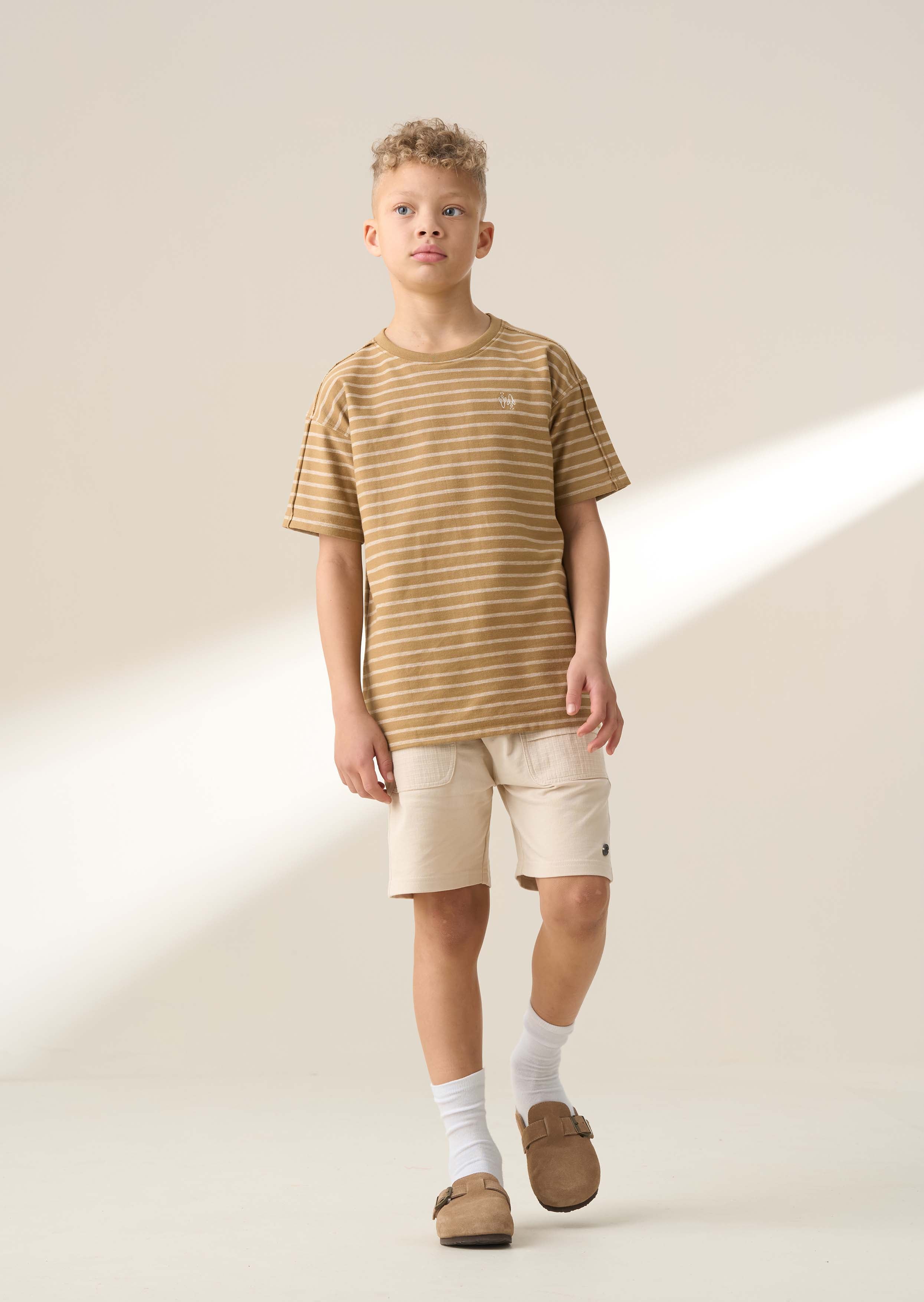 Cotton Stone Bermuda Short Stone
