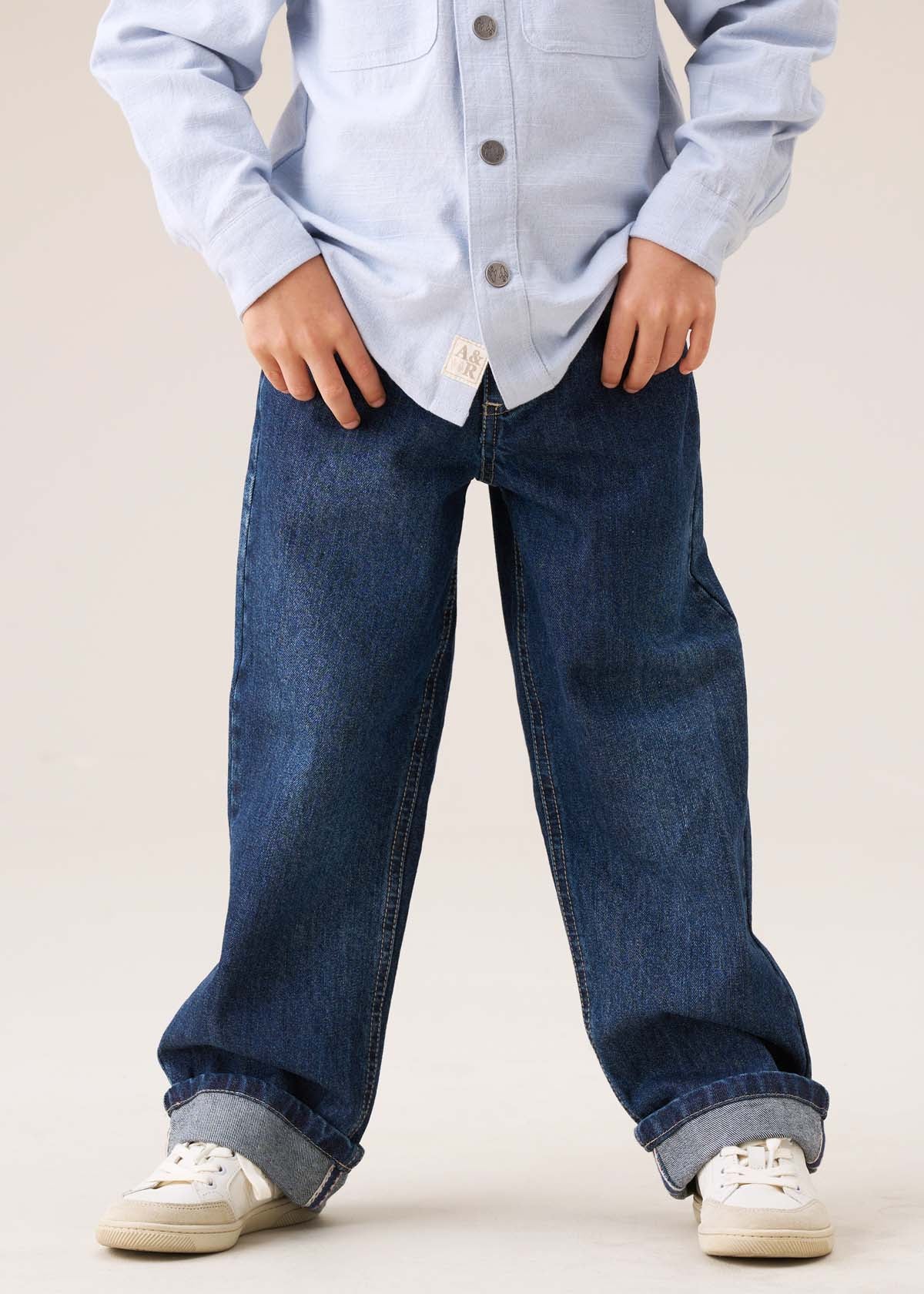 Boys Straight Fit Jean Blue