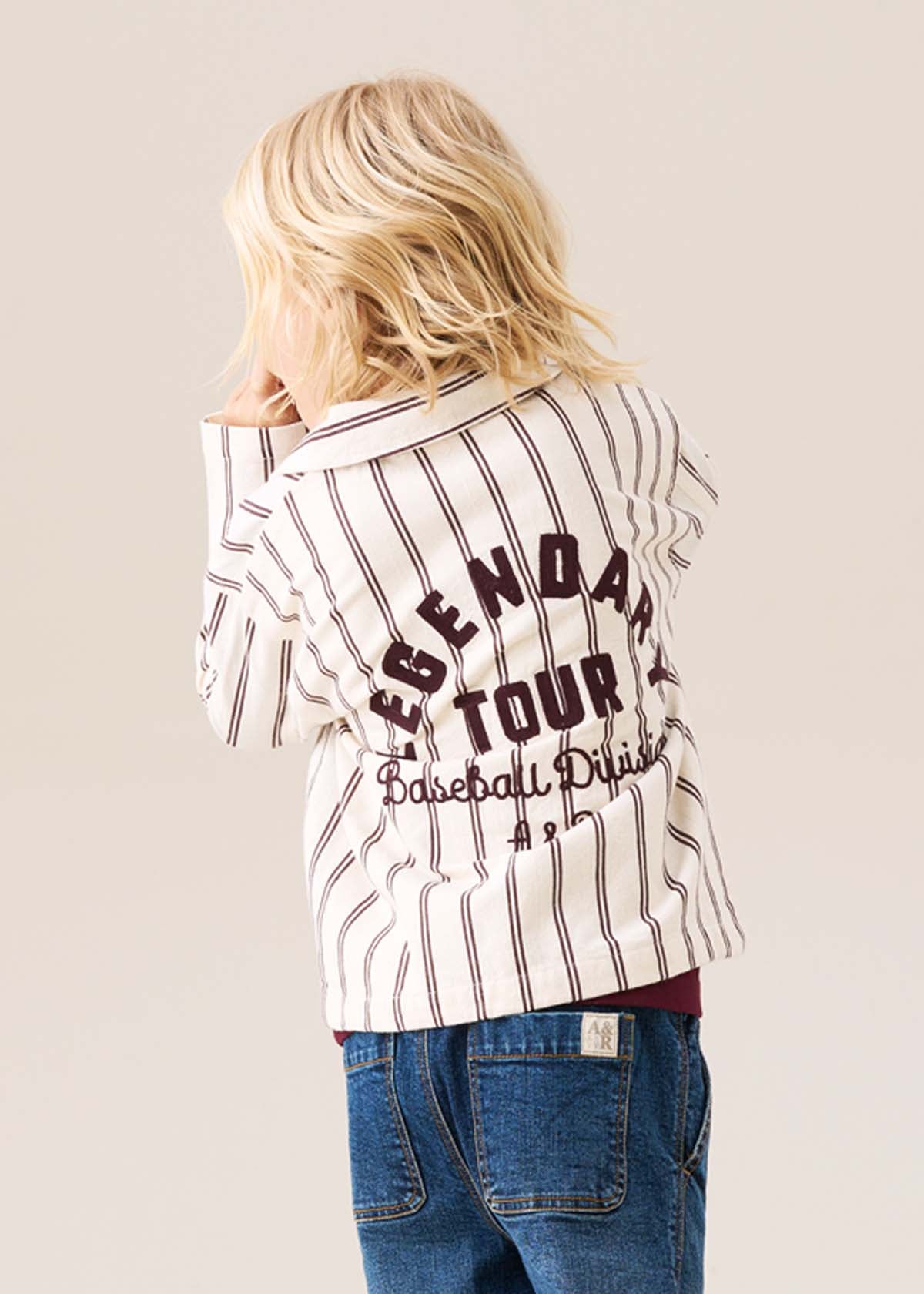 Cooper Stripe Canvas Shacket