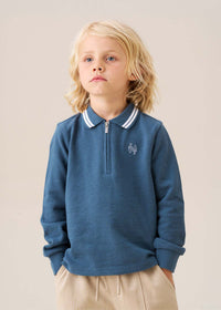Cameron Texture Knit Polo Shirt