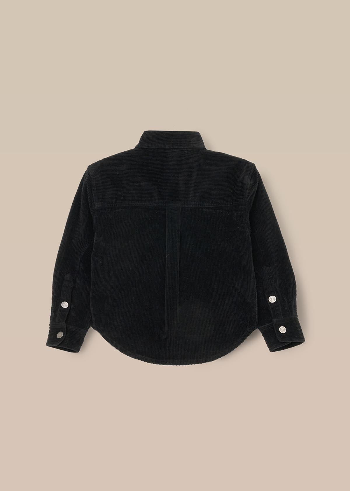 Buy Boys Cord Shirt Black