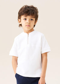 Jose Varsity Collar Polo Shirt
